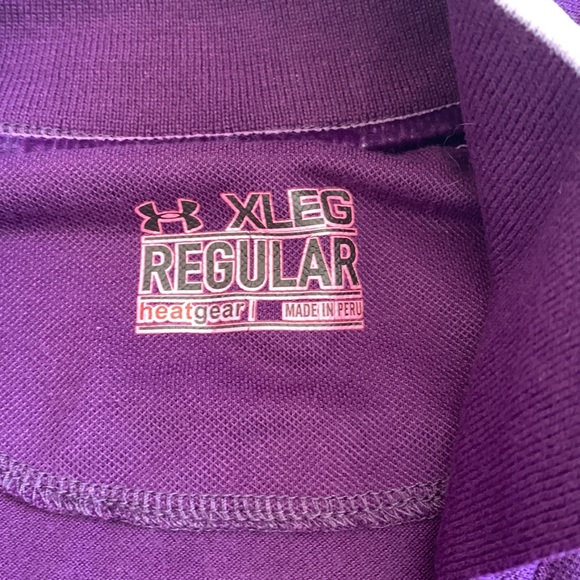 Under ARMOUR PURPLE SHIRT - Picture 2 of 5